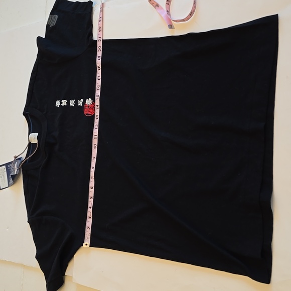 NWT KUME.JP Japan Streetwear Black Graphic Short Sleeve Tshirt Cotton Size Large - Picture 14 of 17